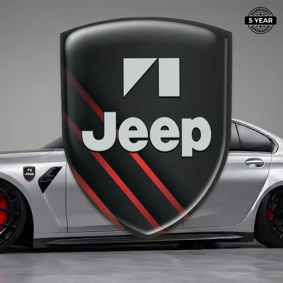 Jeep Emblem Silicone Premium Dome