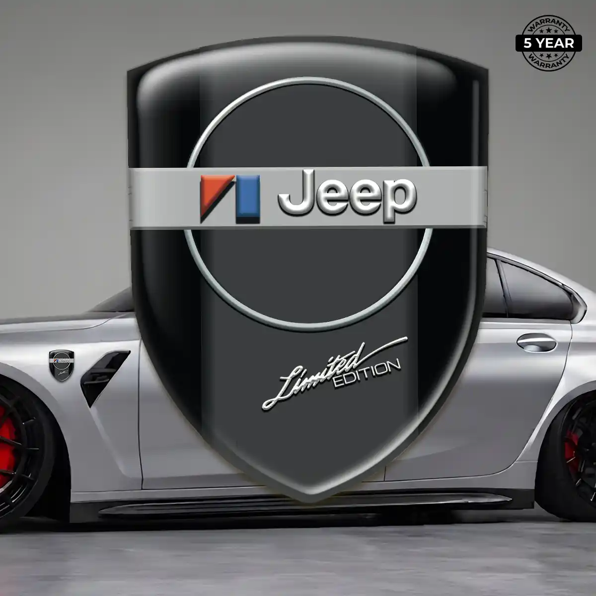 Jeep Emblem Silicone Refined Design
