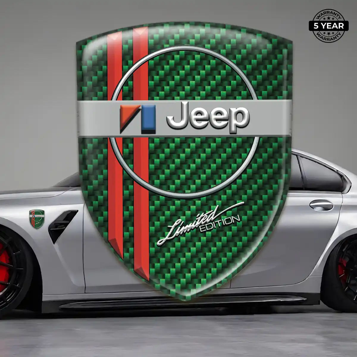 Jeep Emblem Silicone Signature Grade