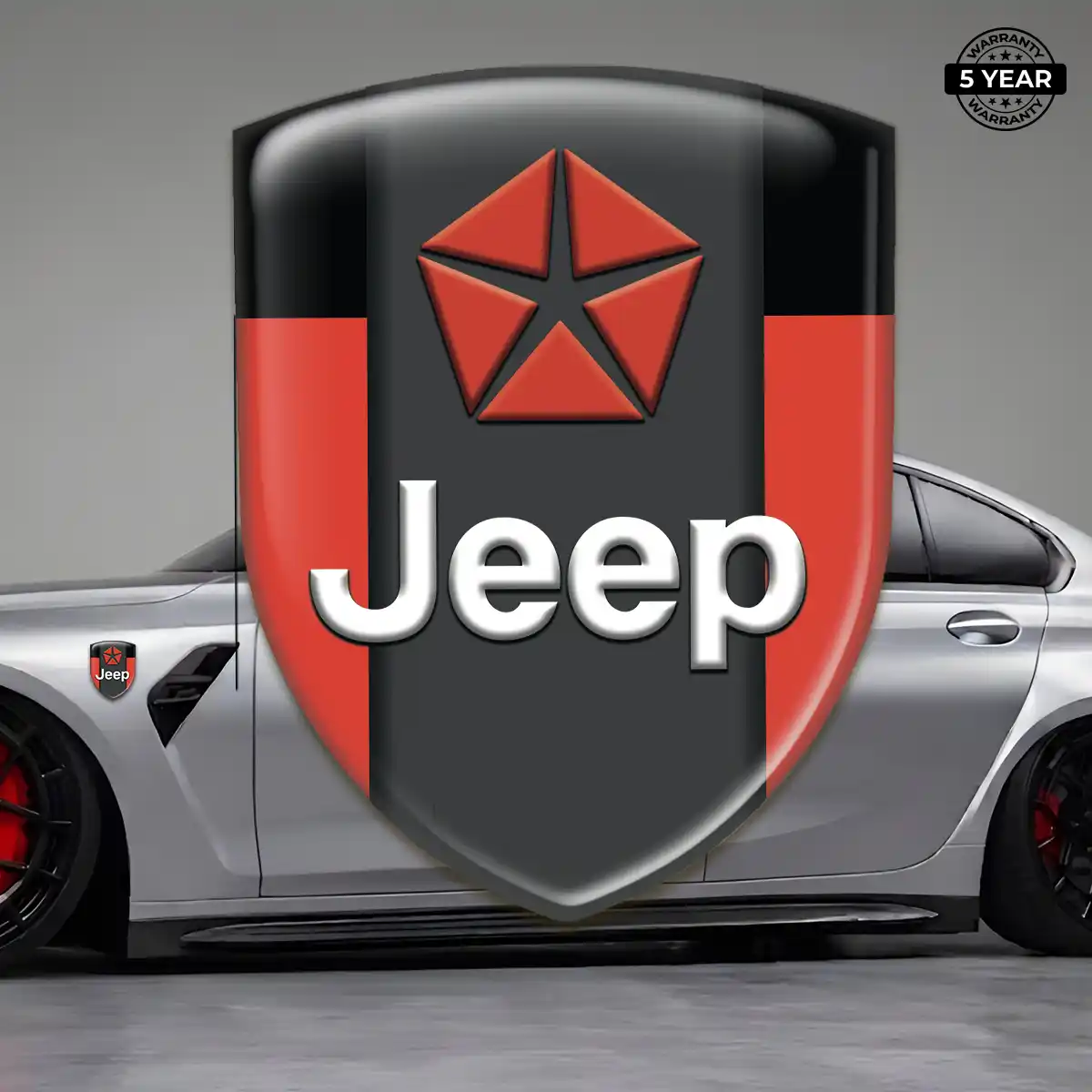Jeep Emblem Sleek Style