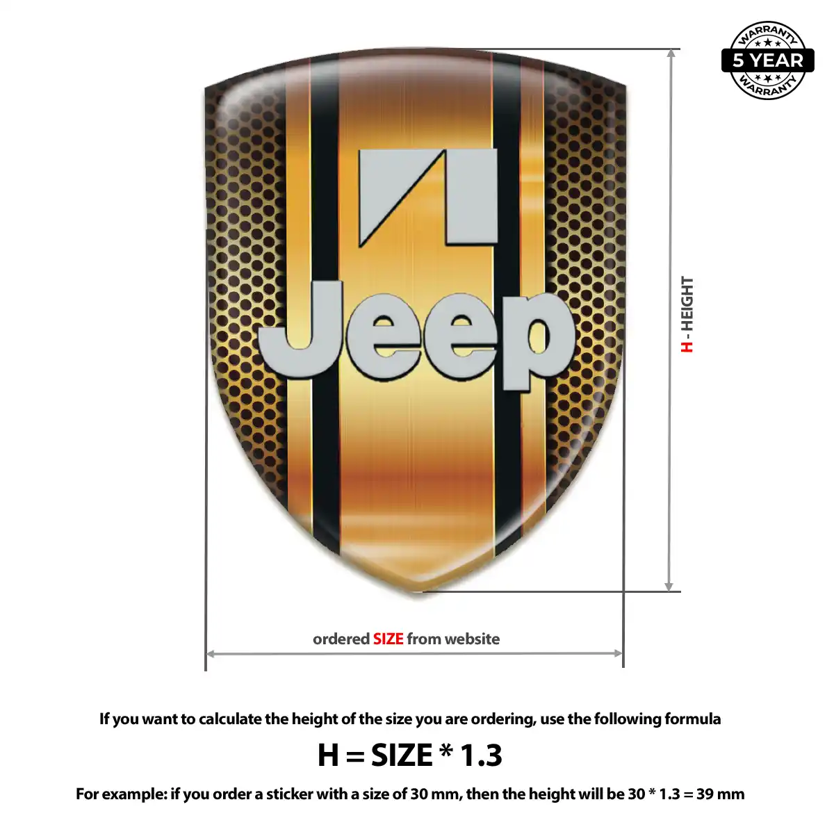 Jeep Emblem Superior Craft