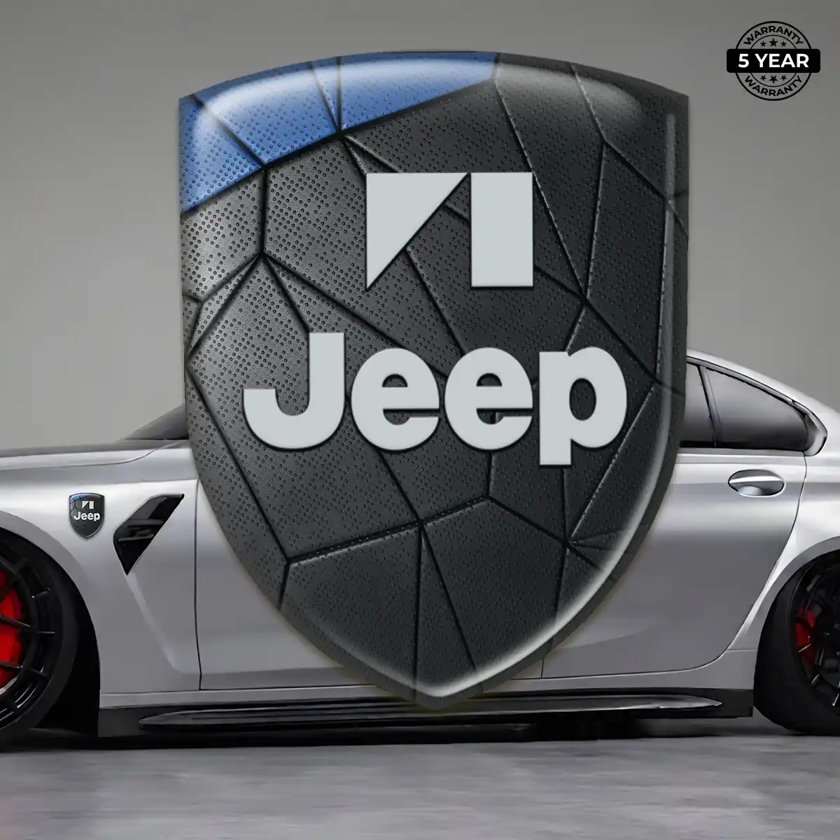 Jeep Epoxy Domed Sticker Noble Edition