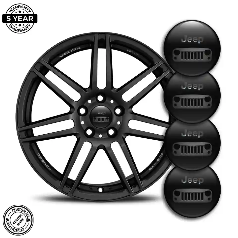 Jeep Epoxy Sticker Stylish Design