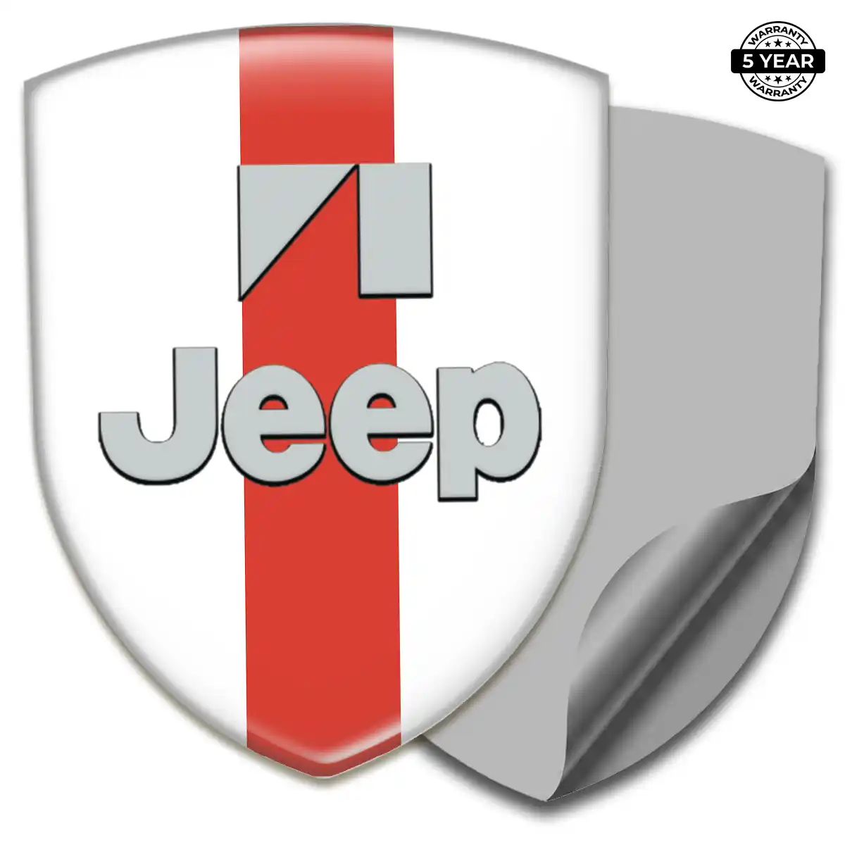 Jeep Gel Badge Sticker Deluxe Edition