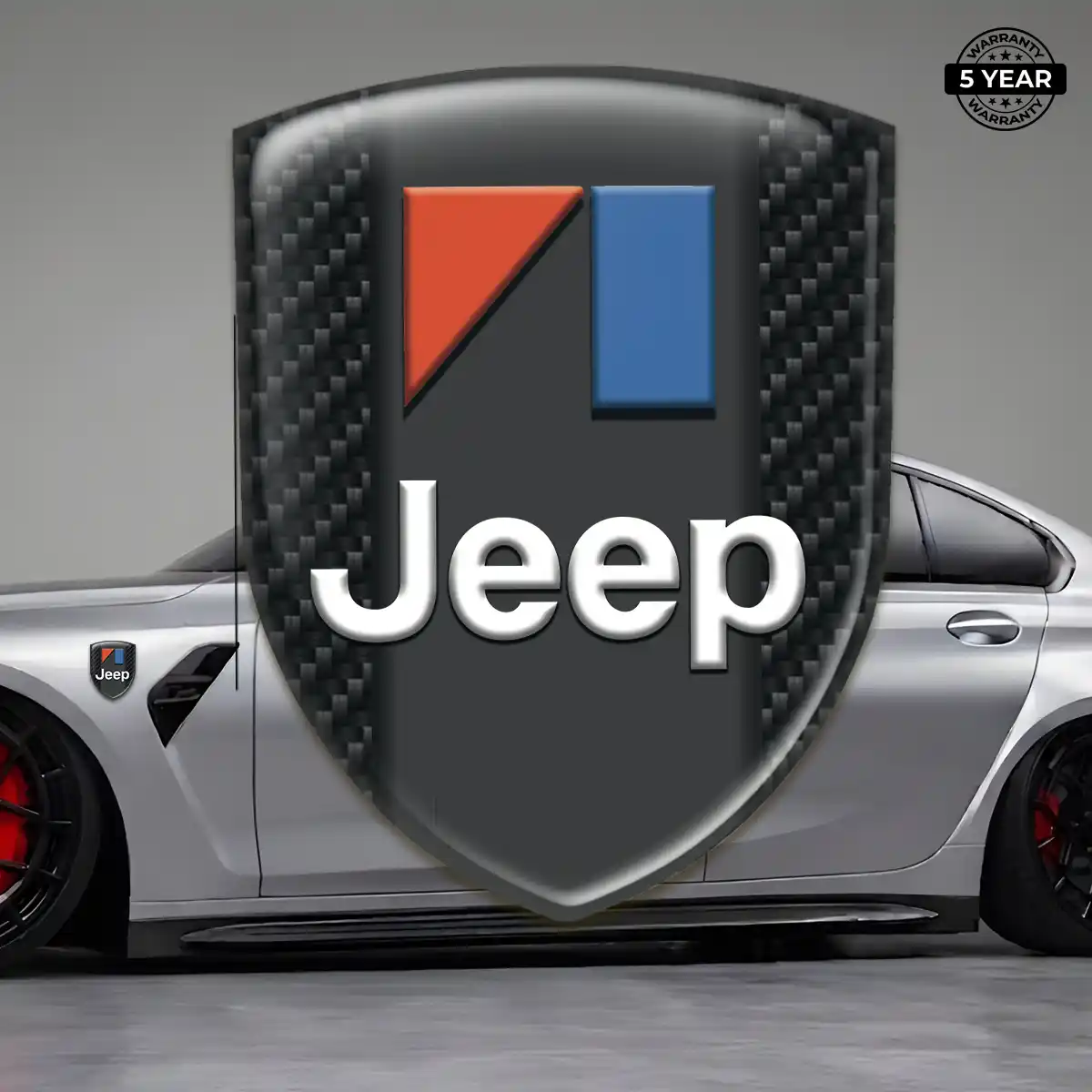Jeep Gel Badge Sticker Prestige Line