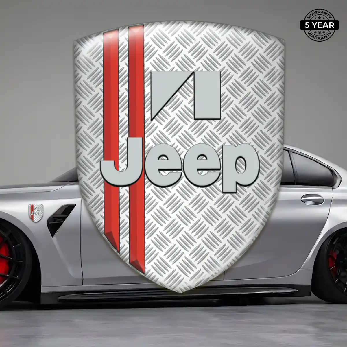 Jeep Gel Badge Sticker Prime Quality