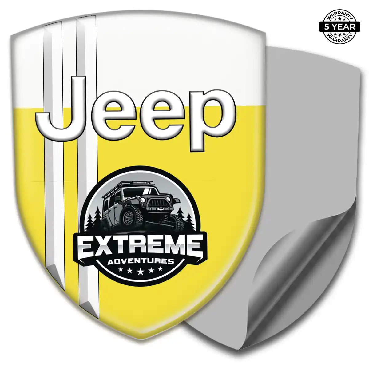 Jeep Gel Badge Sticker Signature Grade