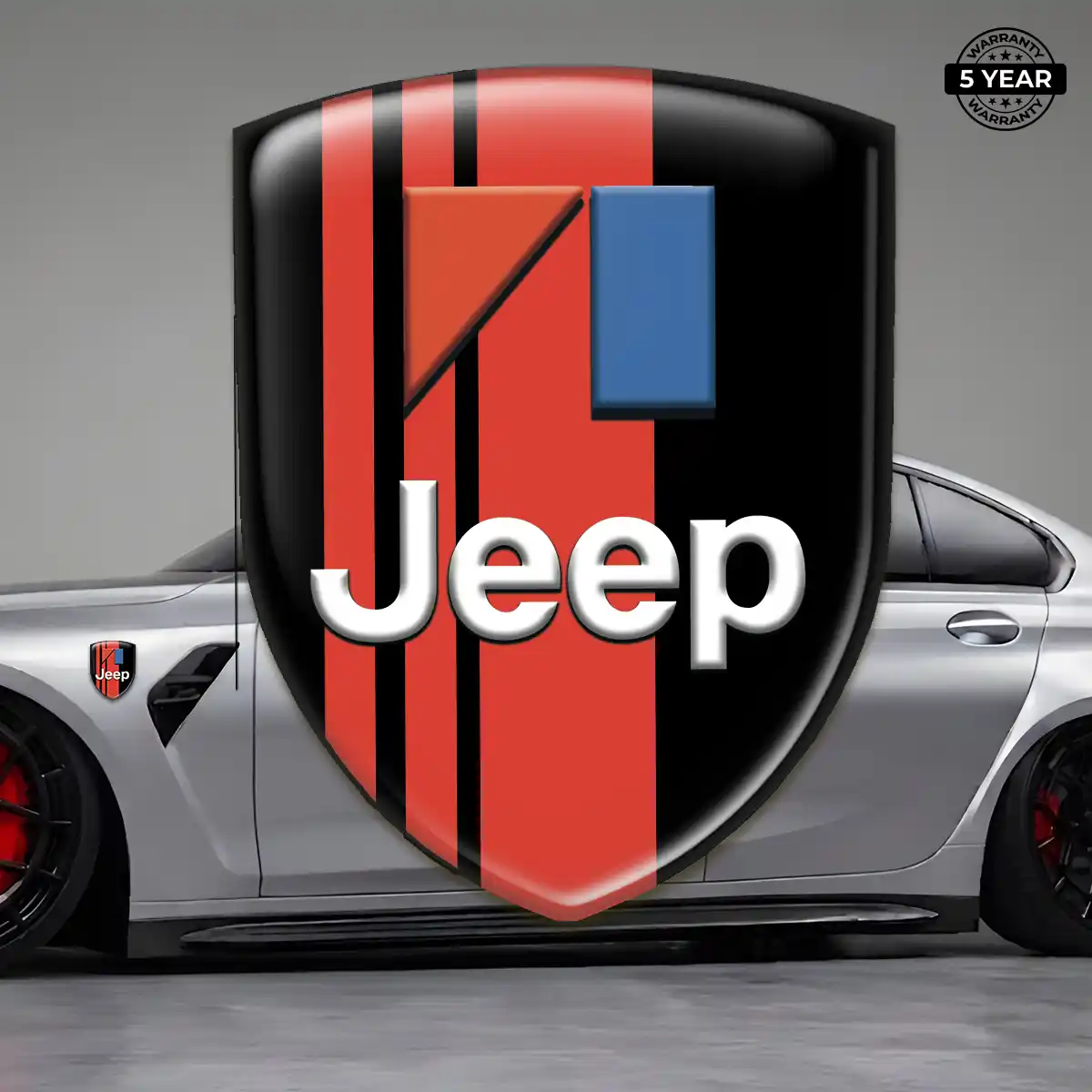 Jeep Gel Badge Sticker Superior Craft