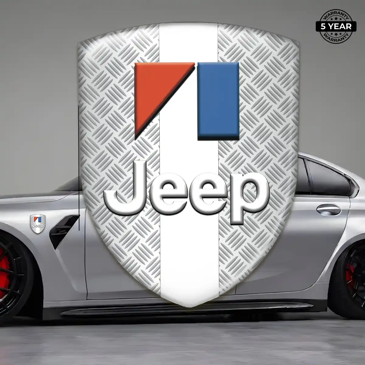 Jeep Gel Emblem Sticker Superior Craft