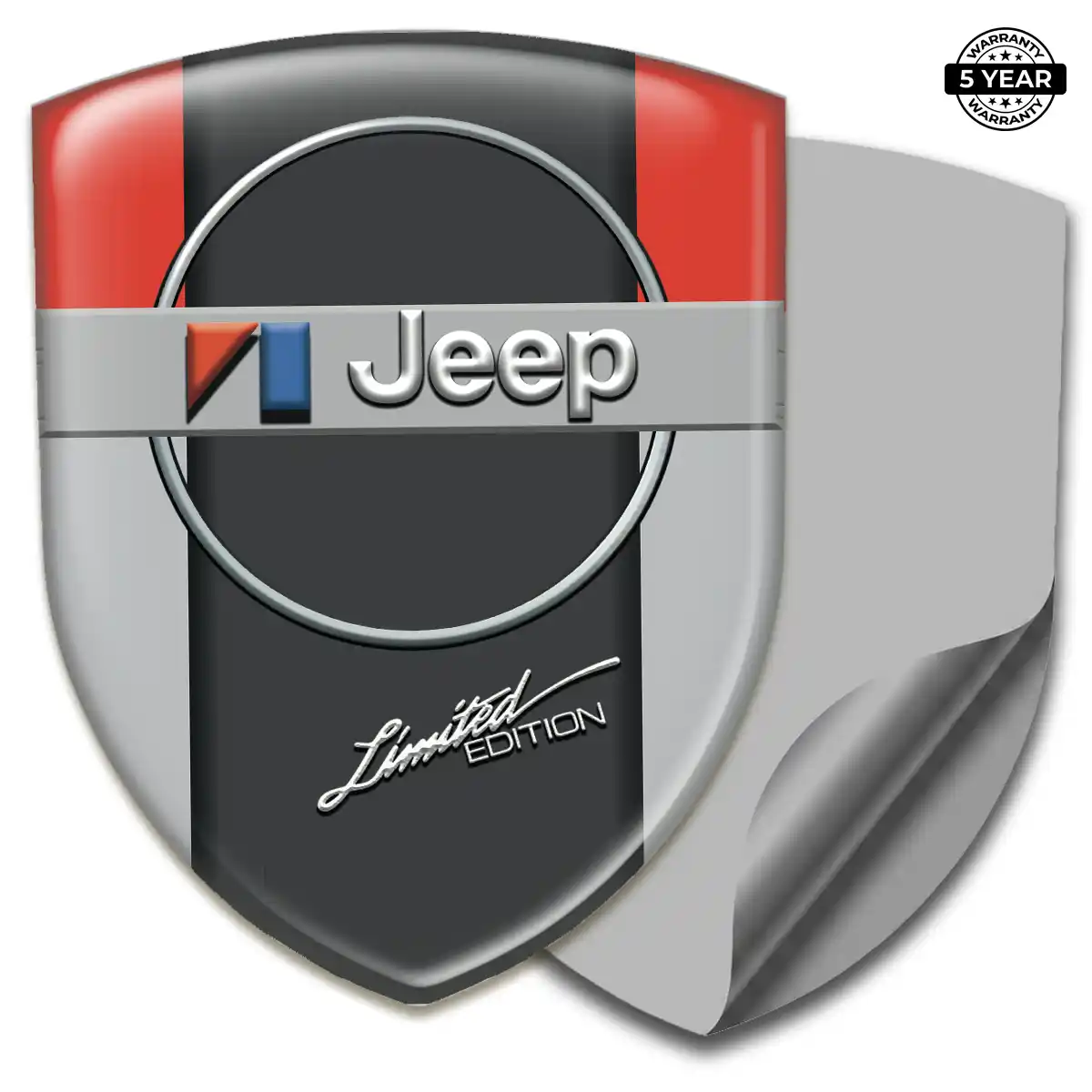 Jeep Logo Badge Cabin Style