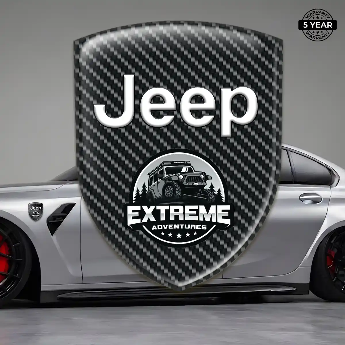 Jeep Logo Badge Exclusive Series