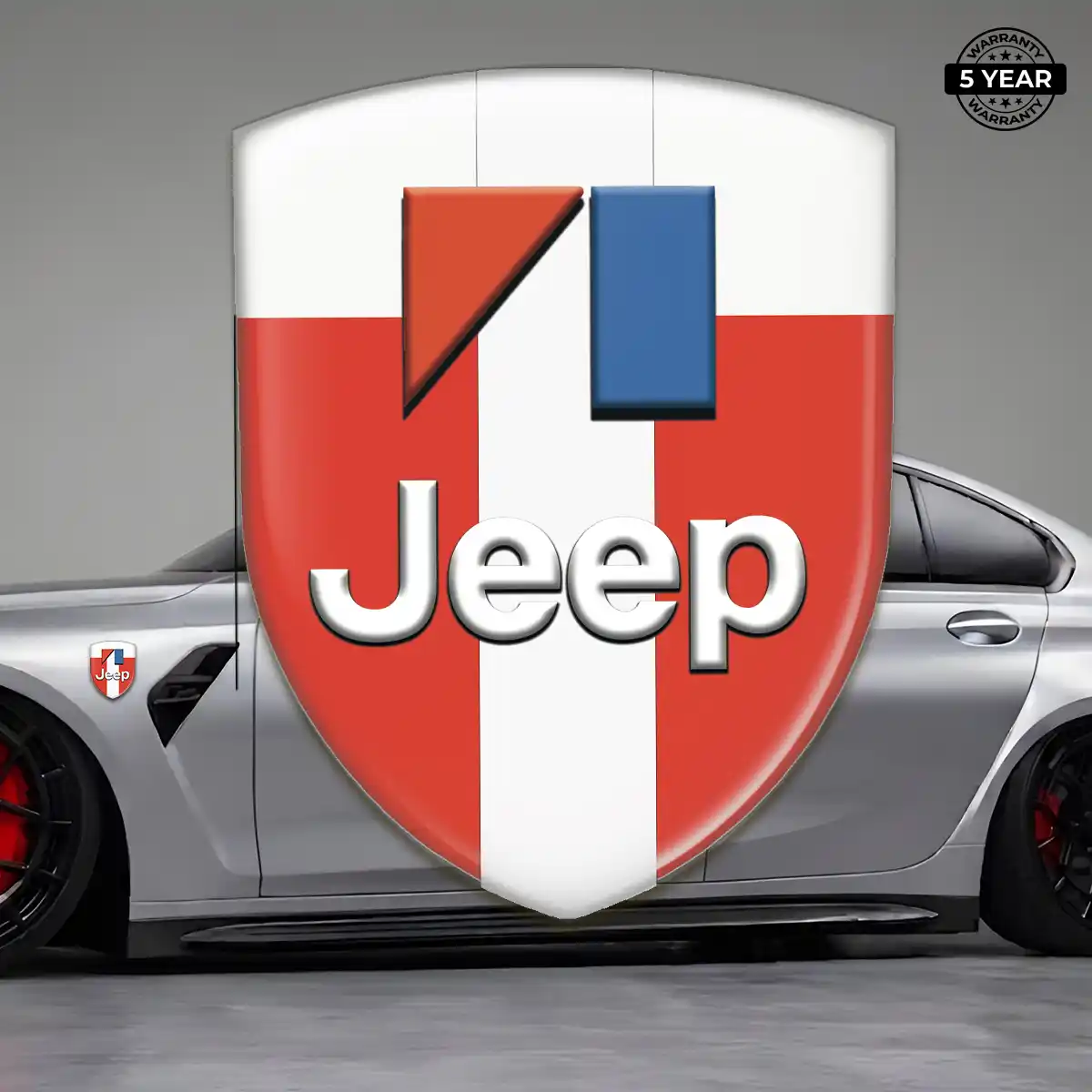 Jeep Logo Badge Outer Style