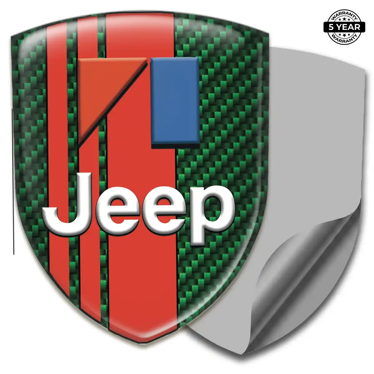 Jeep Logo Badge Premium Dome