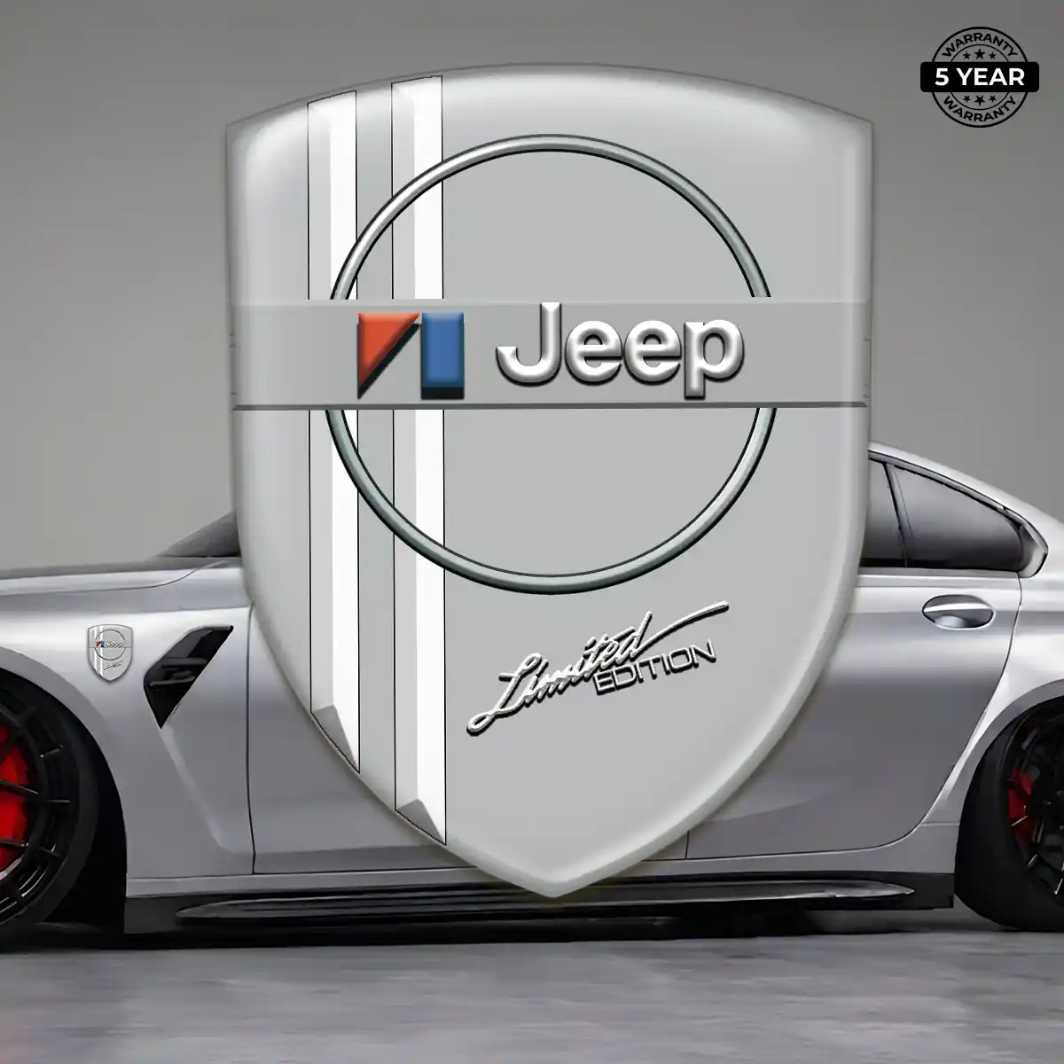 Jeep Logo Badge Prime Quality