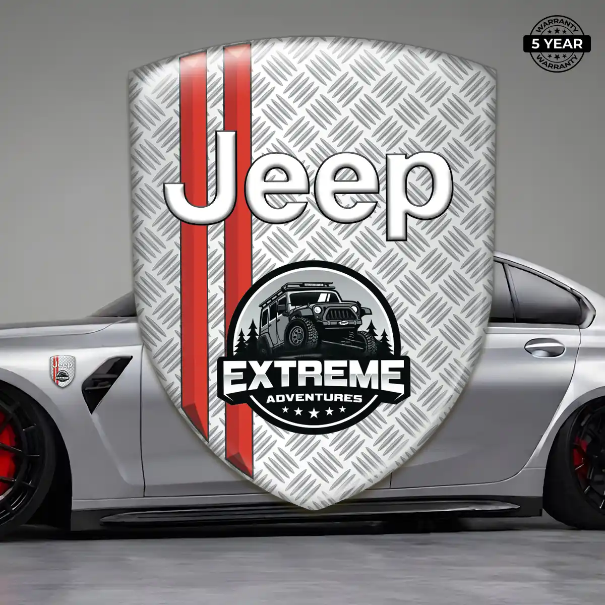 Jeep Logo Badge Refined Design