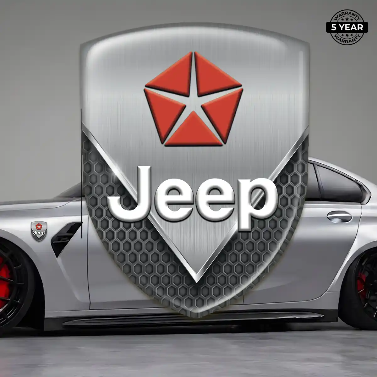 Jeep Logo Badge Signature Grade