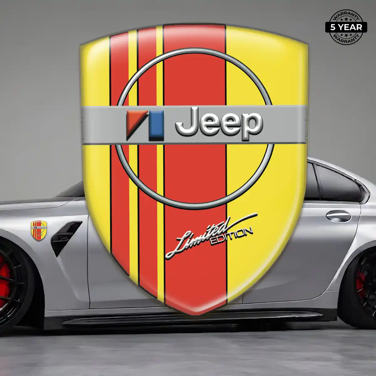 Jeep Logo Emblem Cabin Style