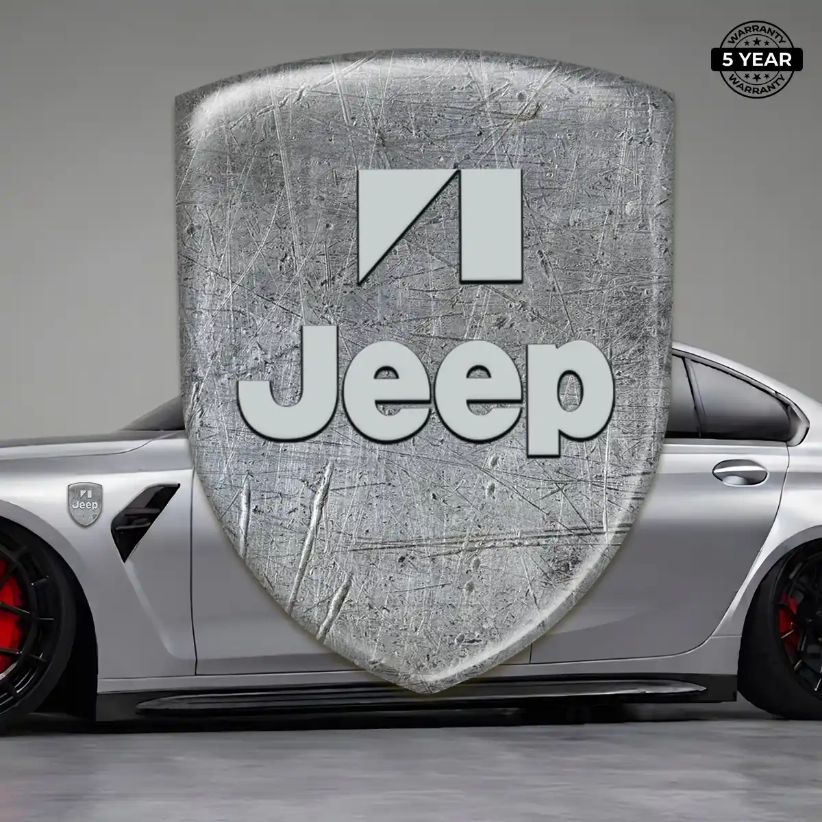 Jeep Logo Emblem Elite Finish
