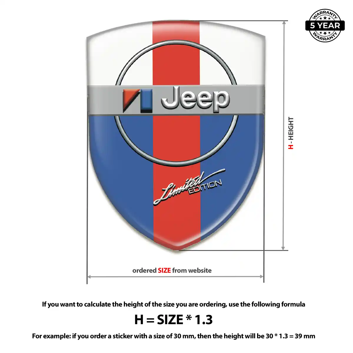 Jeep Logo Emblem Exclusive Series