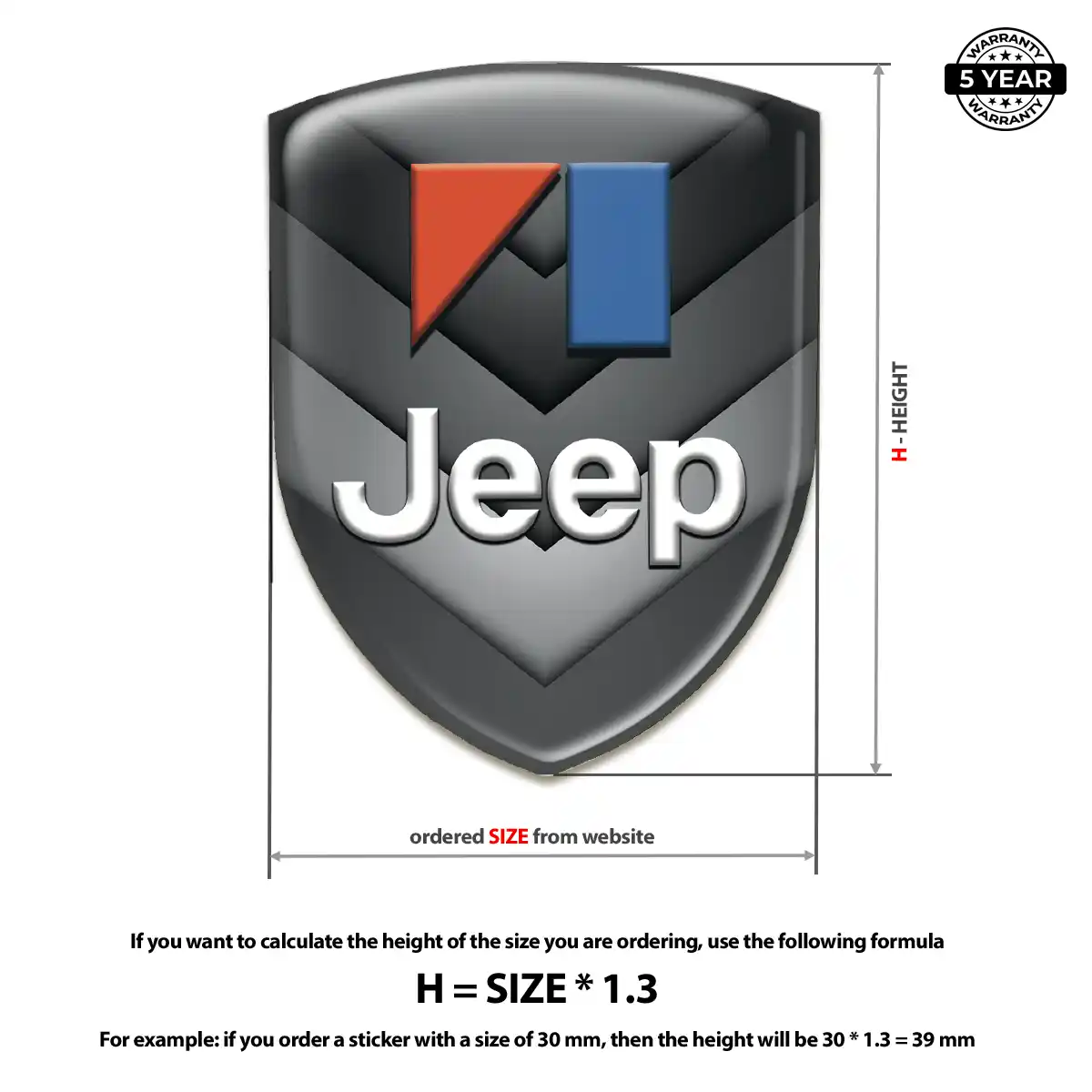 Jeep Logo Emblem Noble Edition