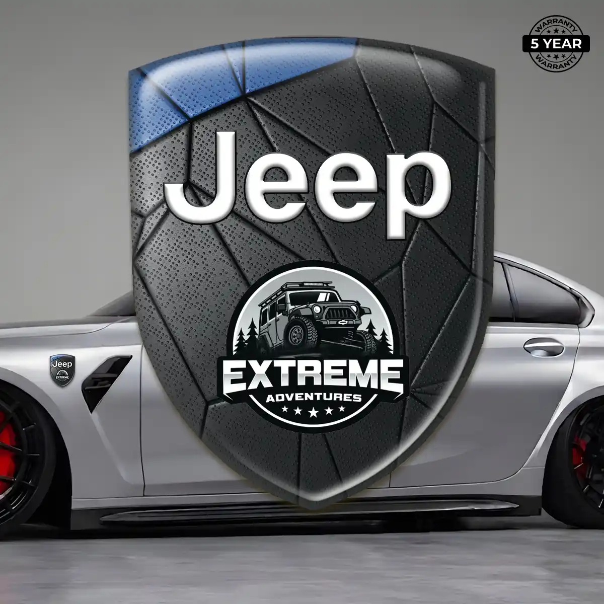 Jeep Logo Emblem Outer Style