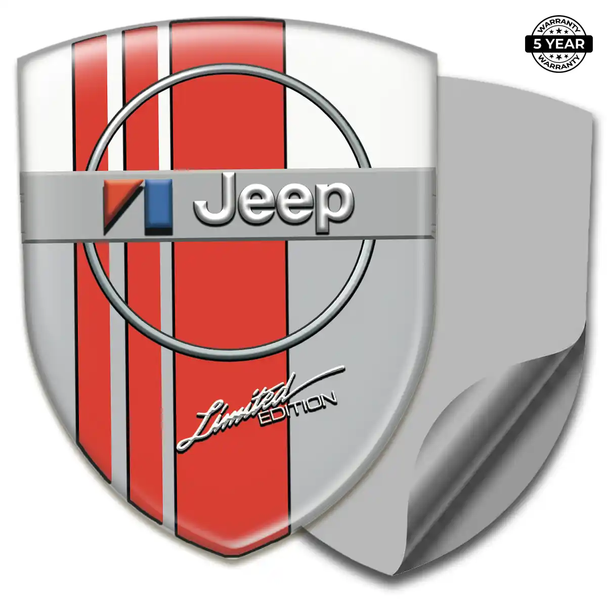 Jeep Logo Emblem Premium Dome