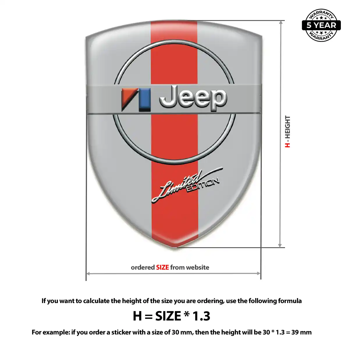 Jeep Logo Emblem Prime Quality