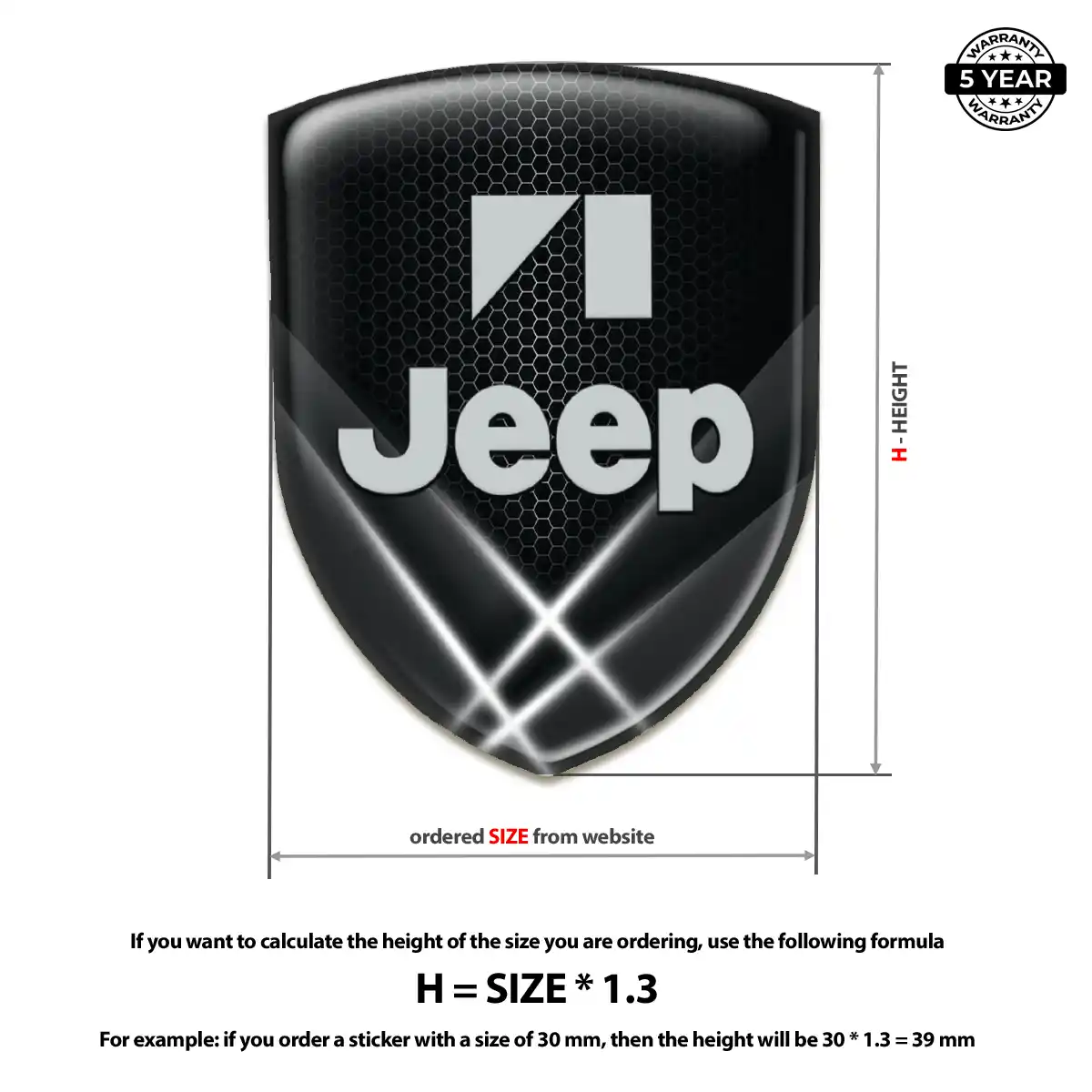 Jeep Logo Emblem Refined Design