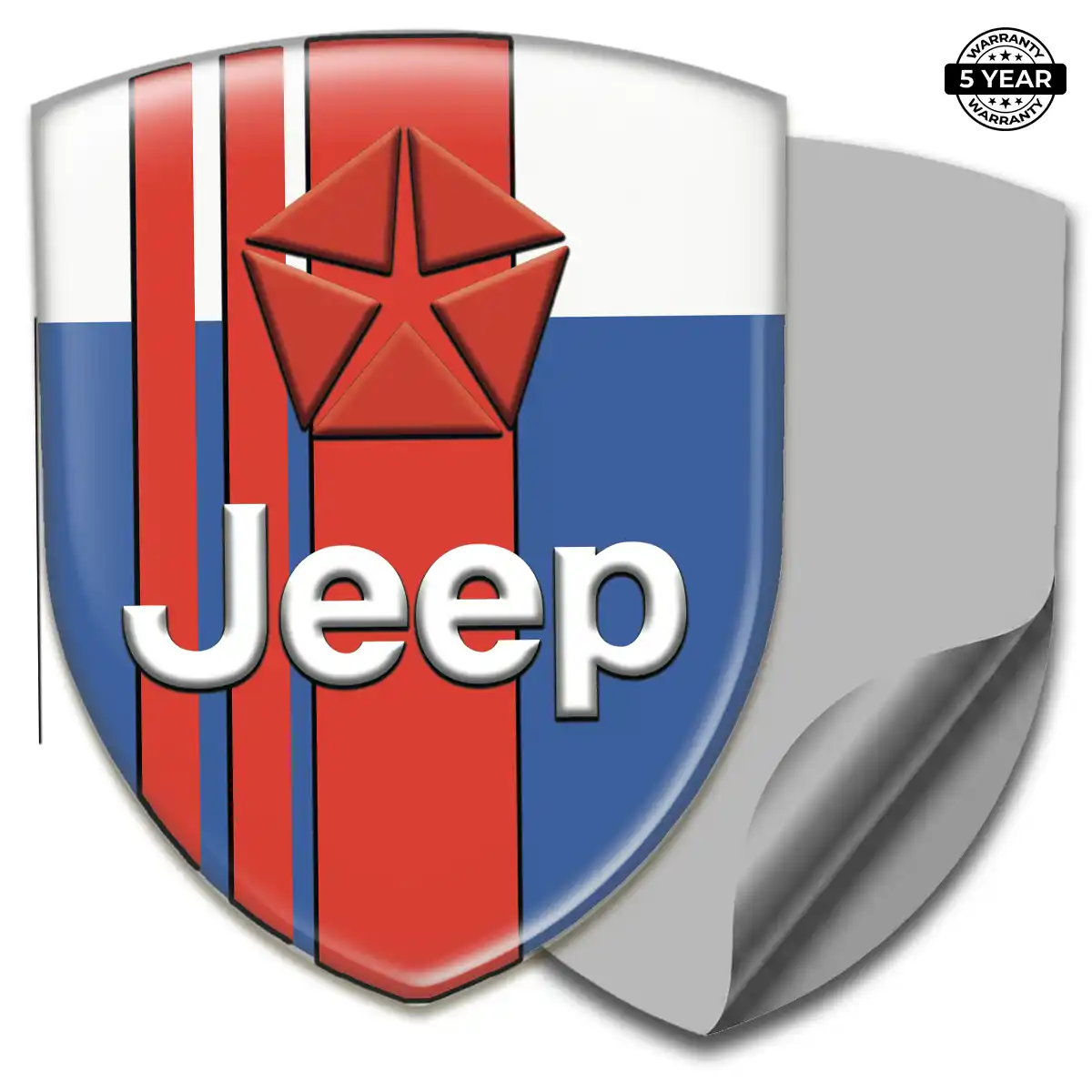 Jeep Logo Emblem Resin Elite