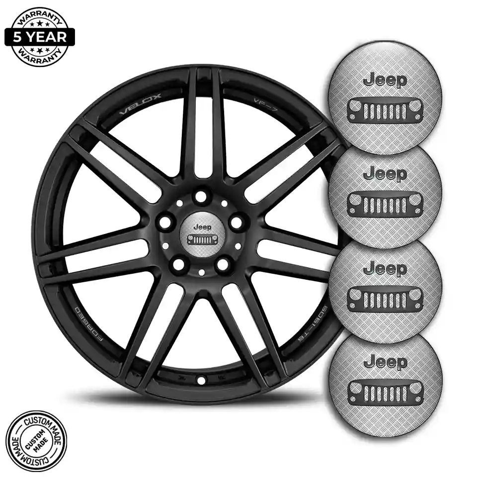 Jeep Logo Emblem Self-Adhesive Stylish Design