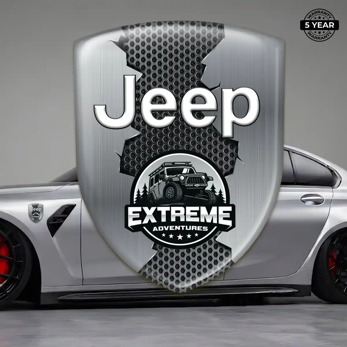 Jeep Logo Emblem Signature Grade