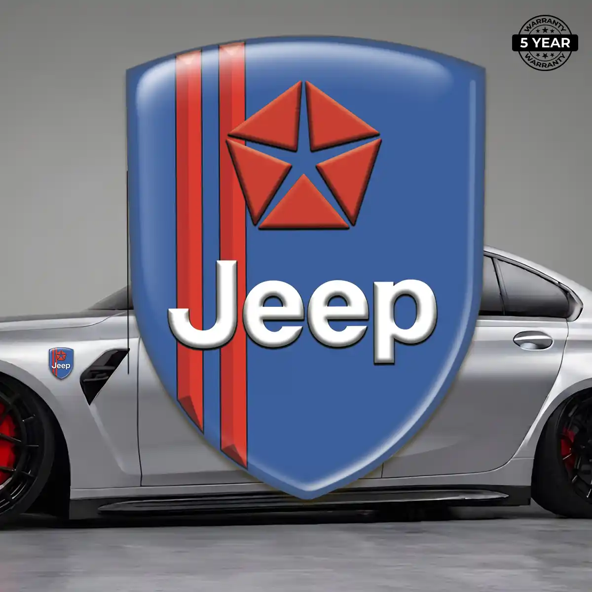 Jeep Logo Emblem Sleek Style