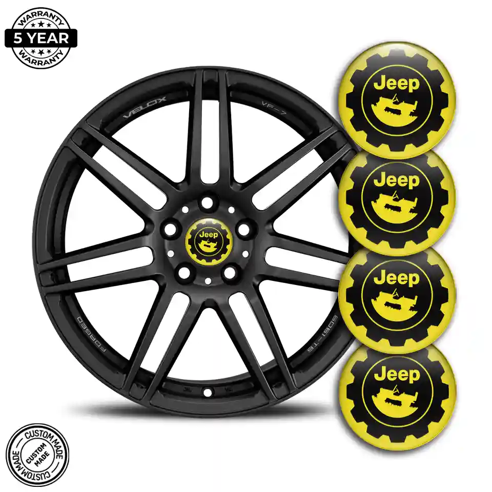 Jeep Logo Emblem Stylish Design
