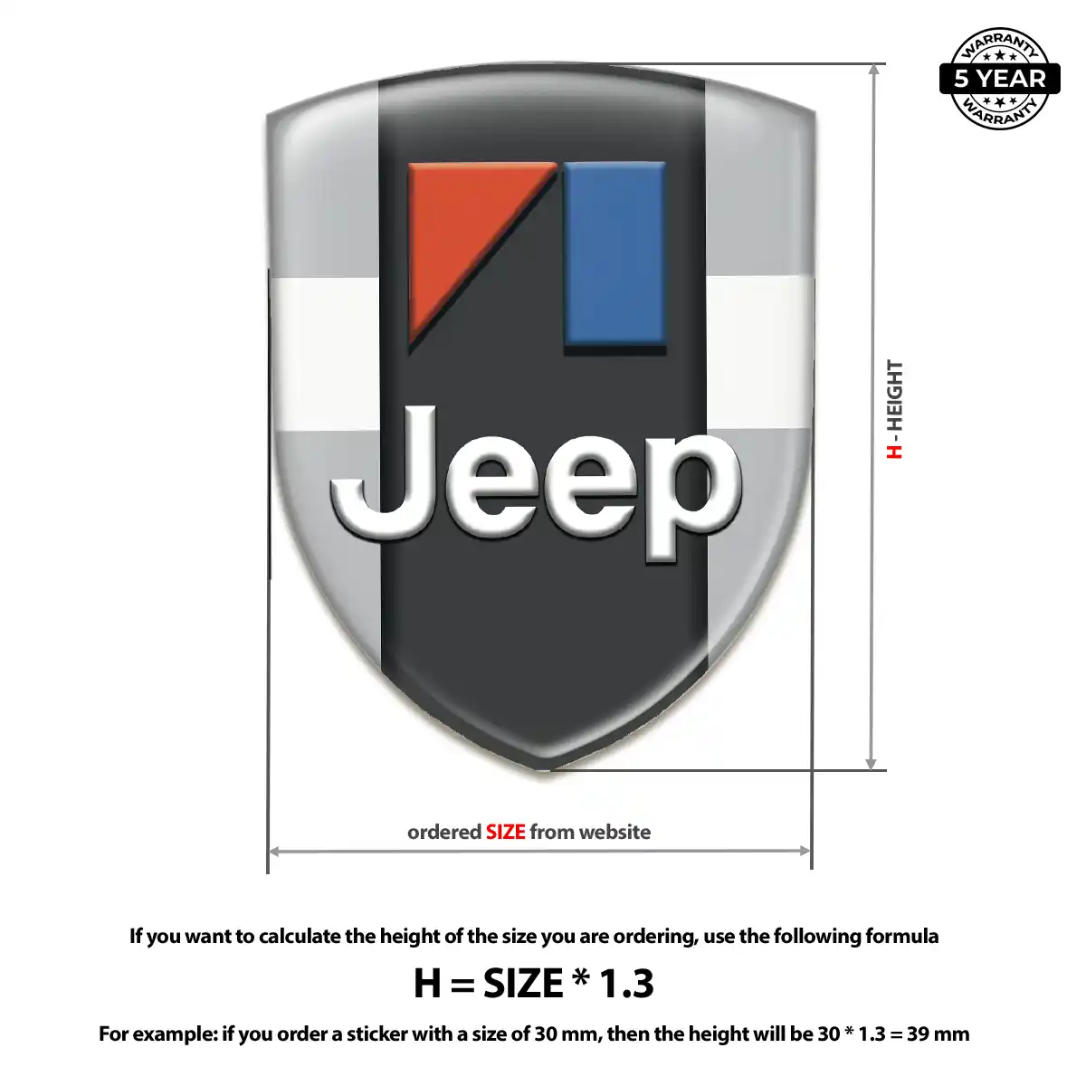Jeep Logo Emblem Superior Craft