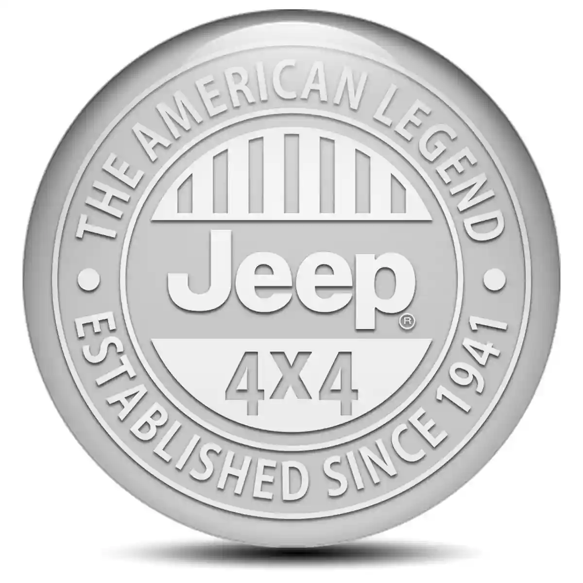Jeep Logo Silicone Badge High Quality