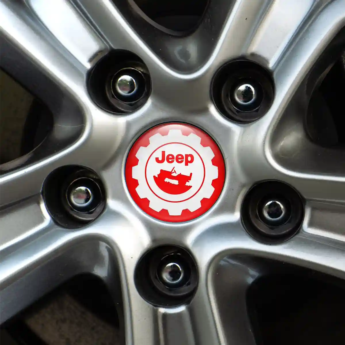 Jeep Logo Silicone Badge Premium Edition
