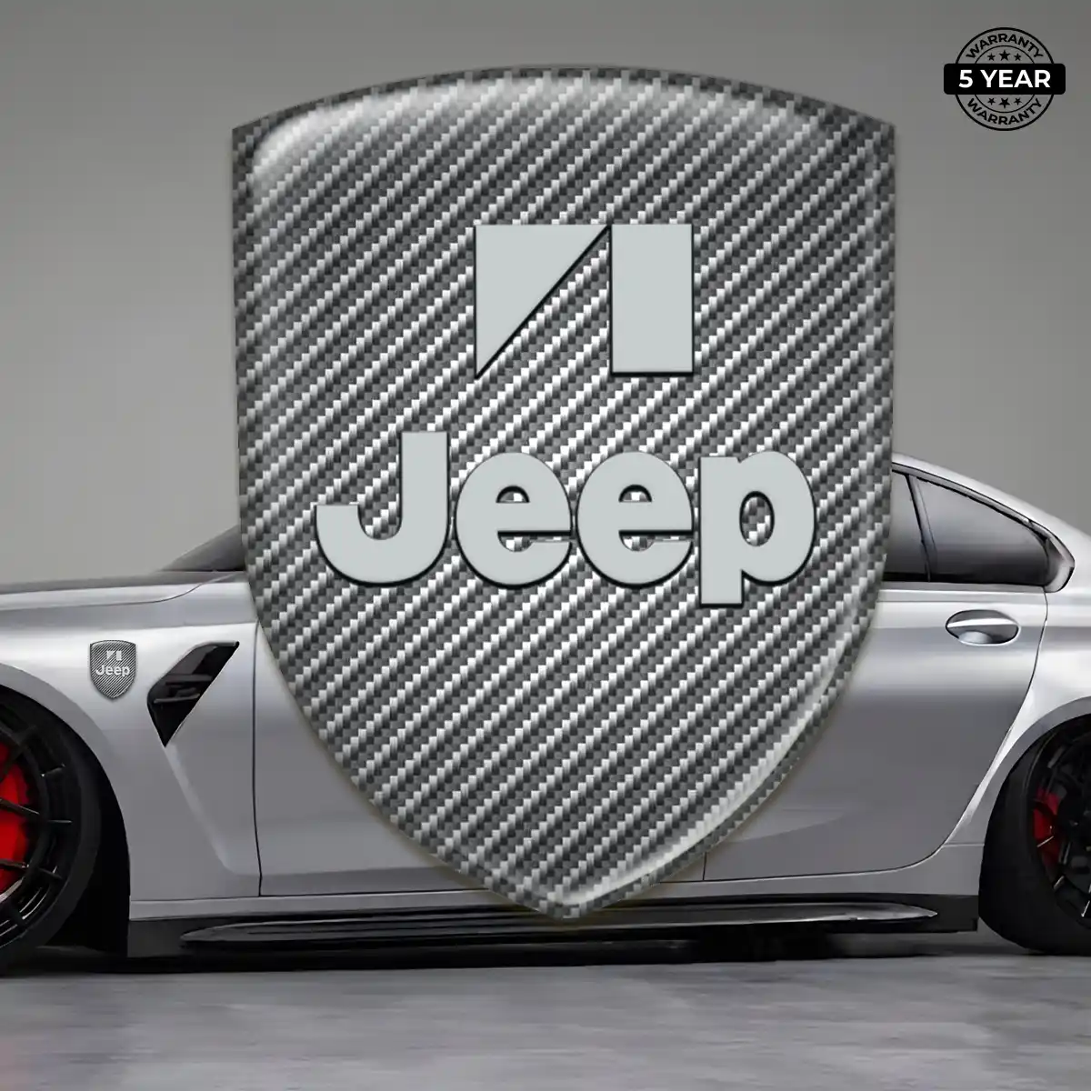Jeep Logo Sticker Deluxe Edition