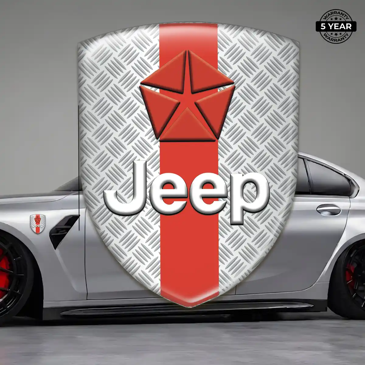 Jeep Logo Sticker Elite Edition