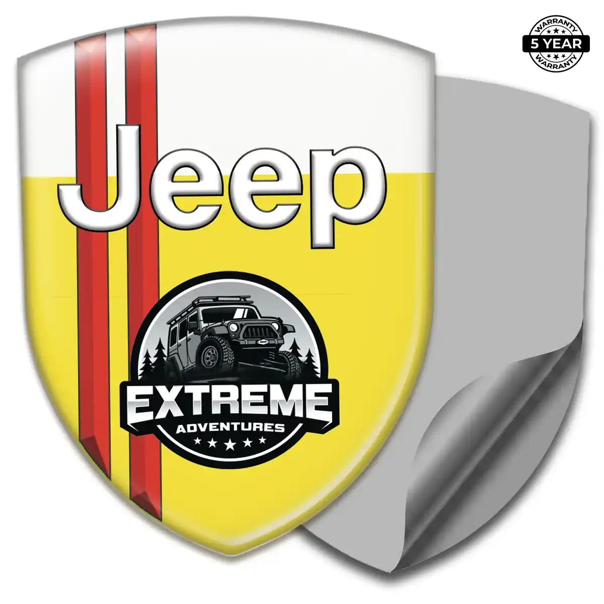 Jeep Logo Sticker Elite Finish