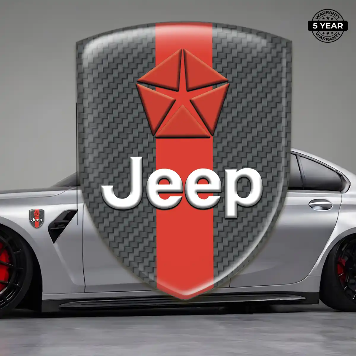 Jeep Logo Sticker Exclusive Series