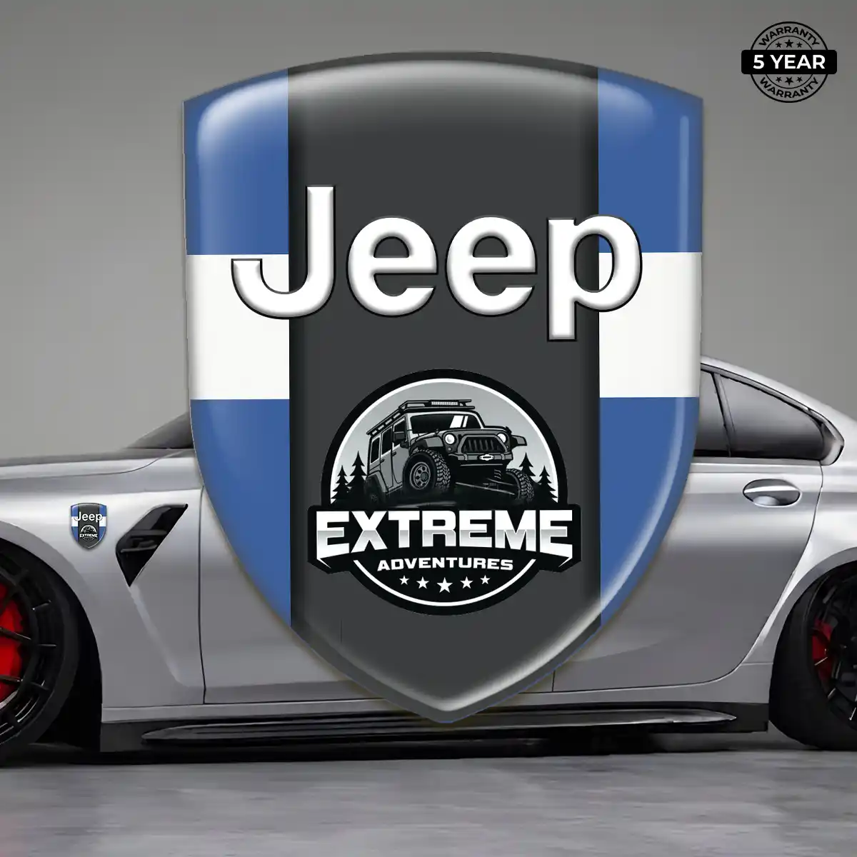 Jeep Logo Sticker Noble Edition