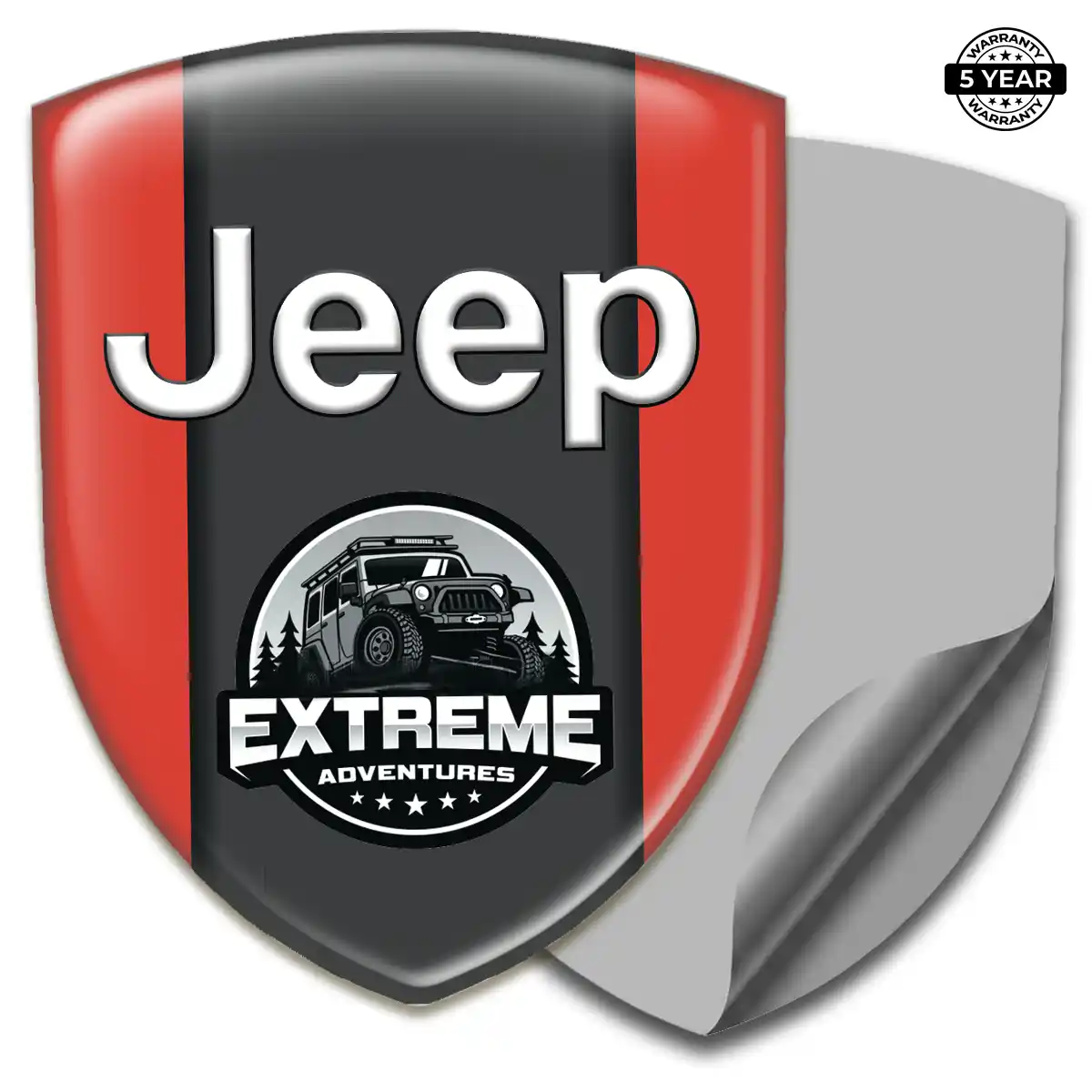 Jeep Logo Sticker Opulent Line