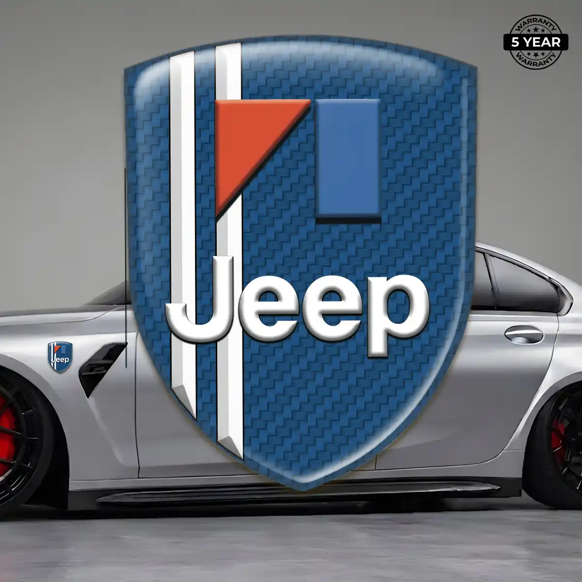 Jeep Logo Sticker Sleek Style