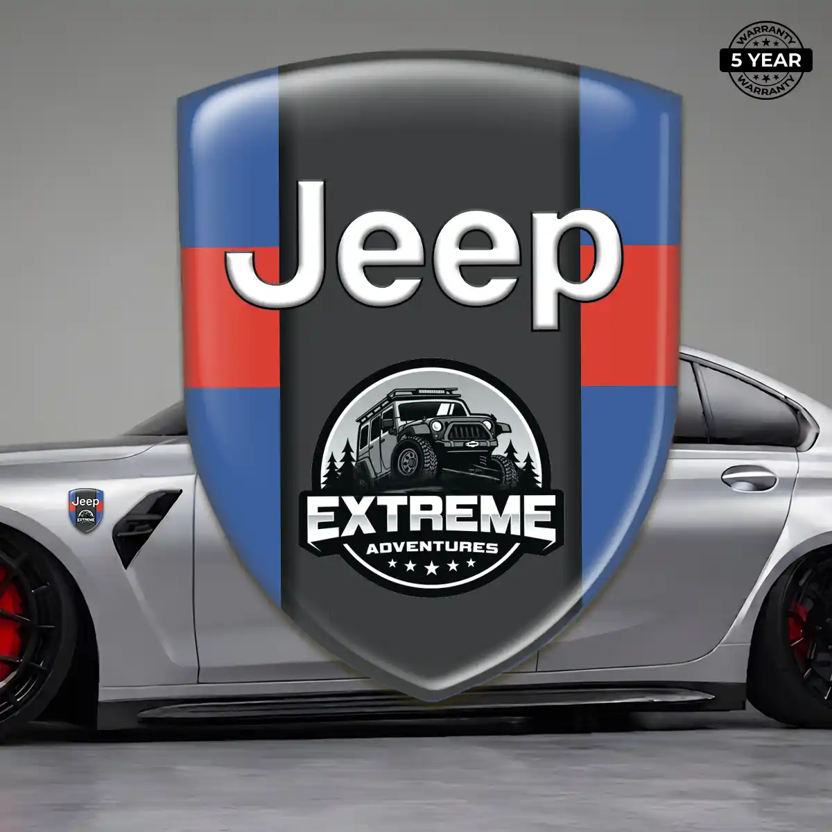 Jeep Logo Sticker Superior Craft