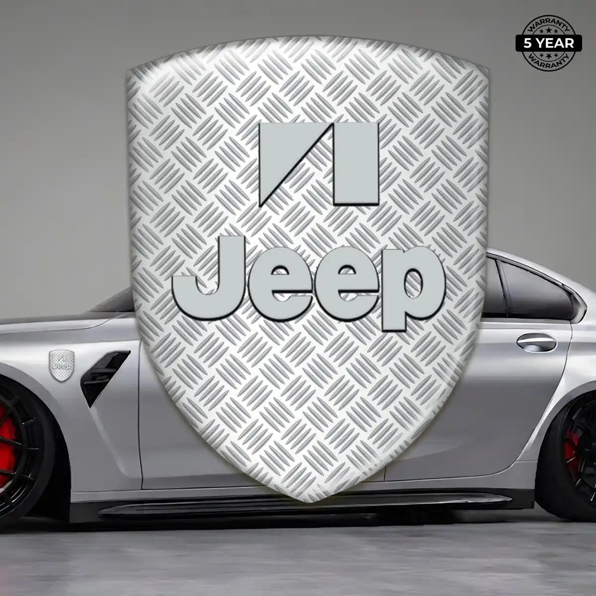 Jeep Polyurethane Domed Sticker Elite Edition