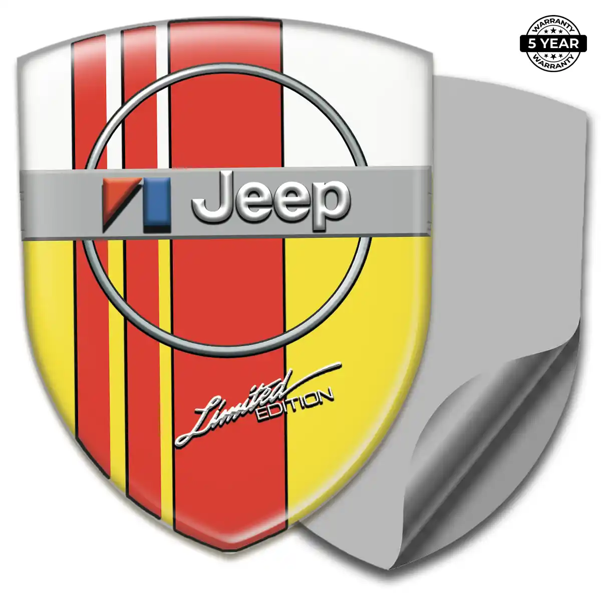 Jeep Resin Badge Sticker Cabin Style