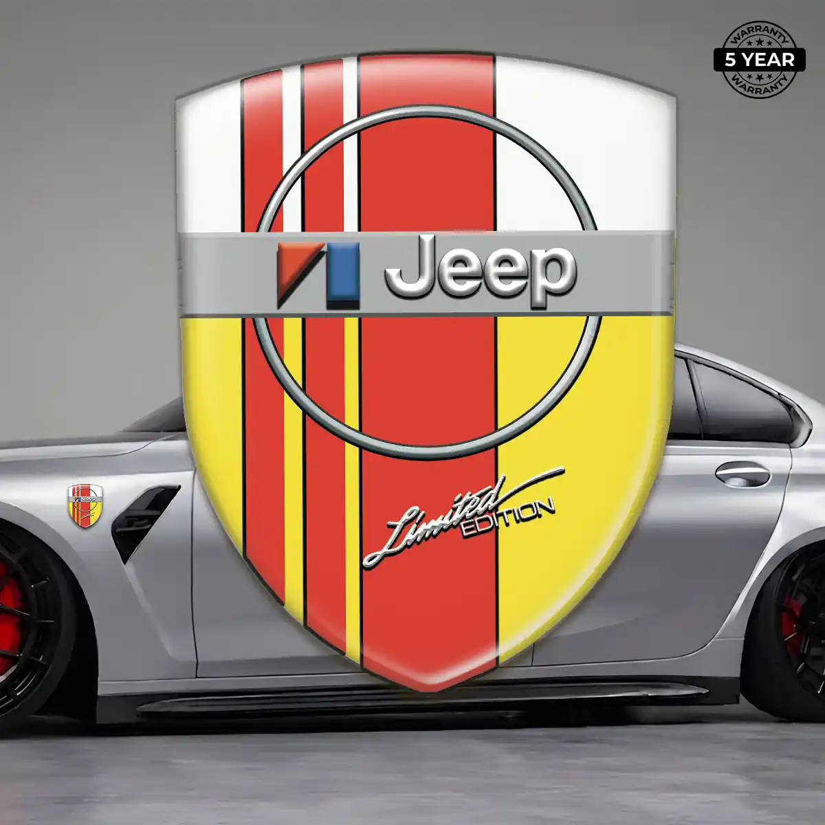 Jeep Resin Badge Sticker Cabin Style