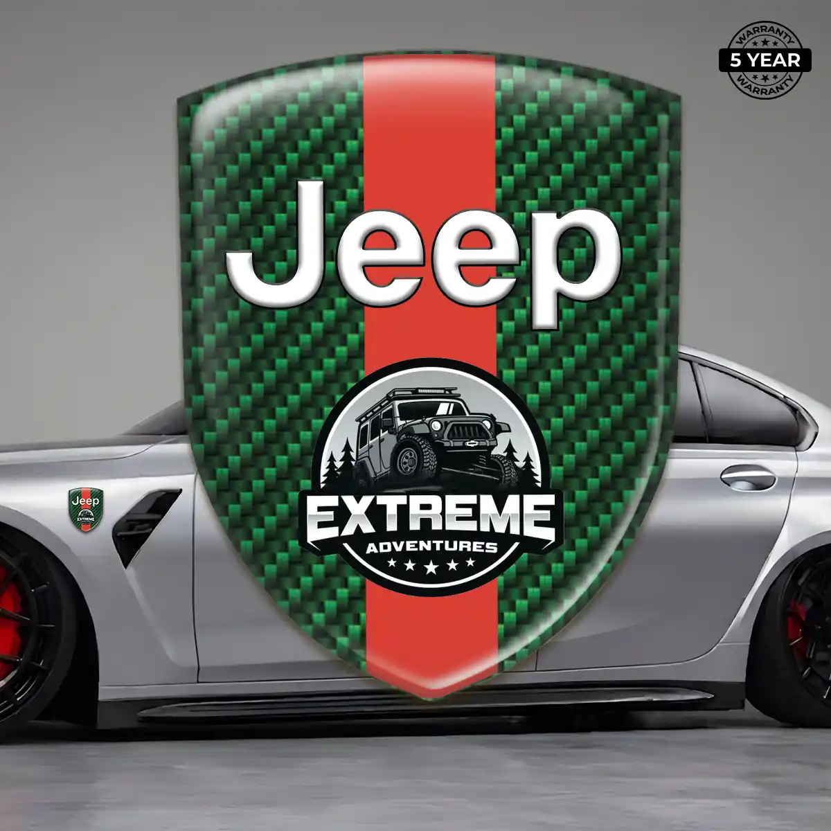 Jeep Resin Badge Sticker Elite Edition