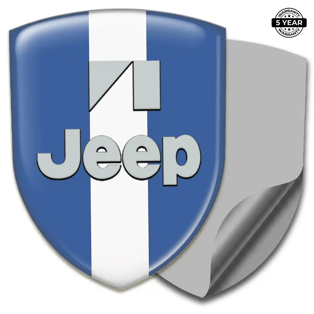 Jeep Resin Badge Sticker Exterior Luxe