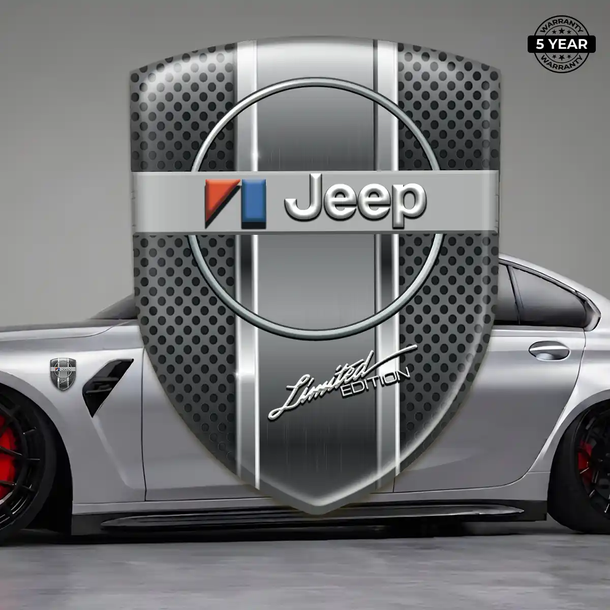 Jeep Resin Badge Sticker Opulent Line
